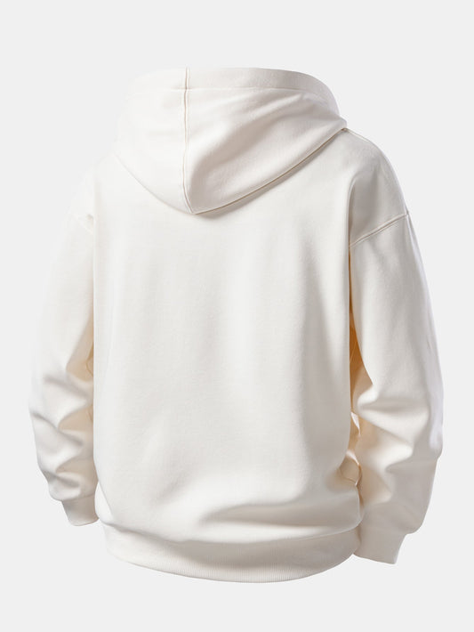 Milano Print Zip-Up Hoodie