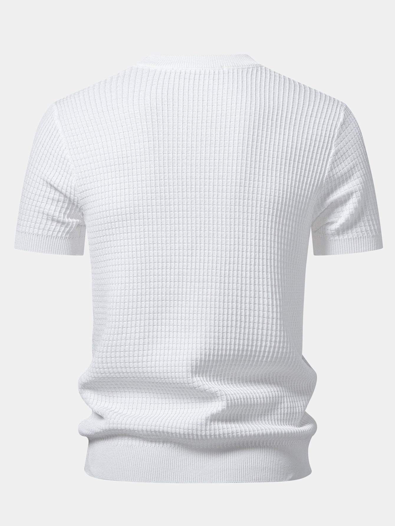 Waffle Knit T-Shirt