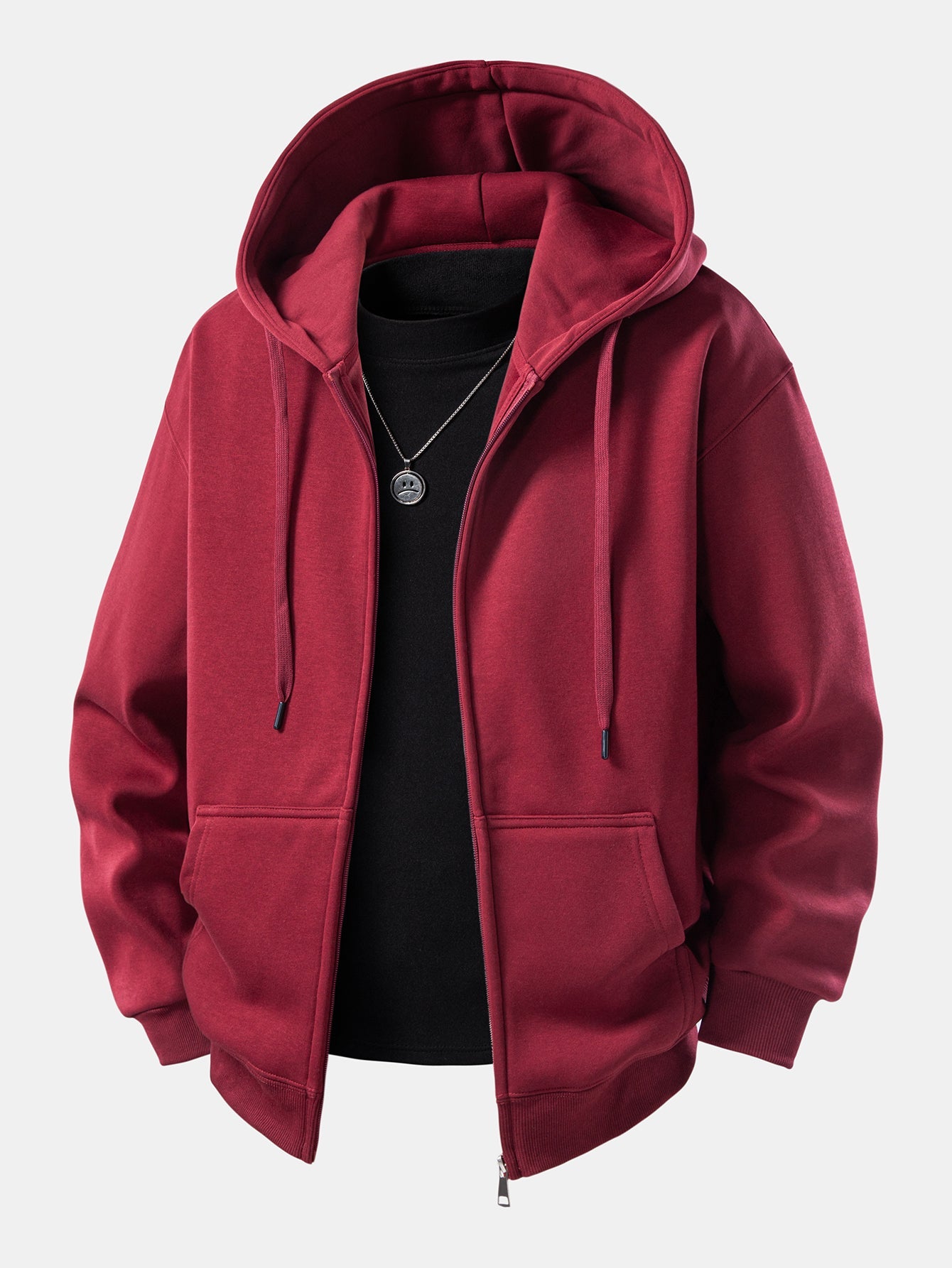 Basic Zip-Up Hoodie