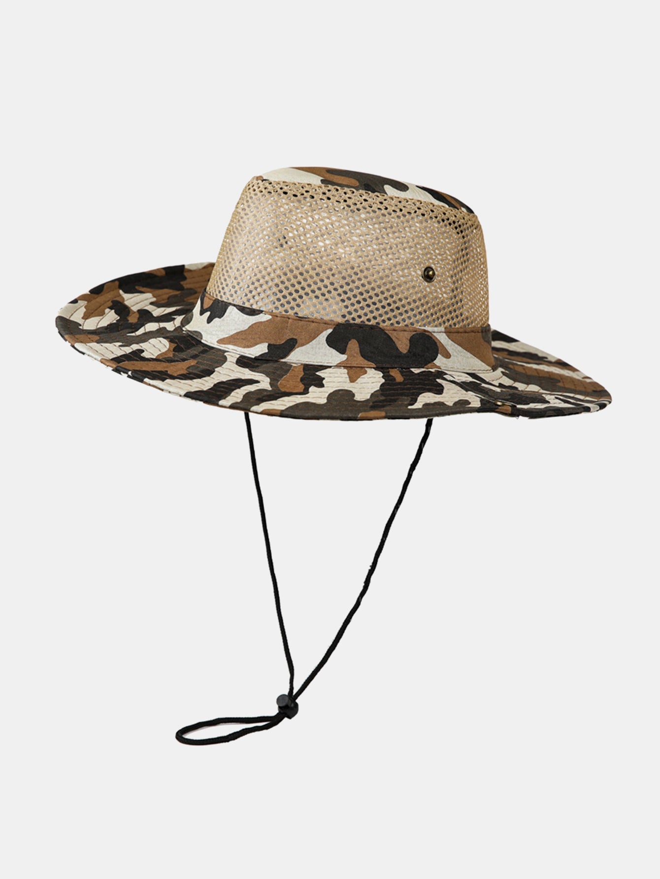 Casual Hiking Hat With A Wide Brim Perfect For Outdoor Sun Protection