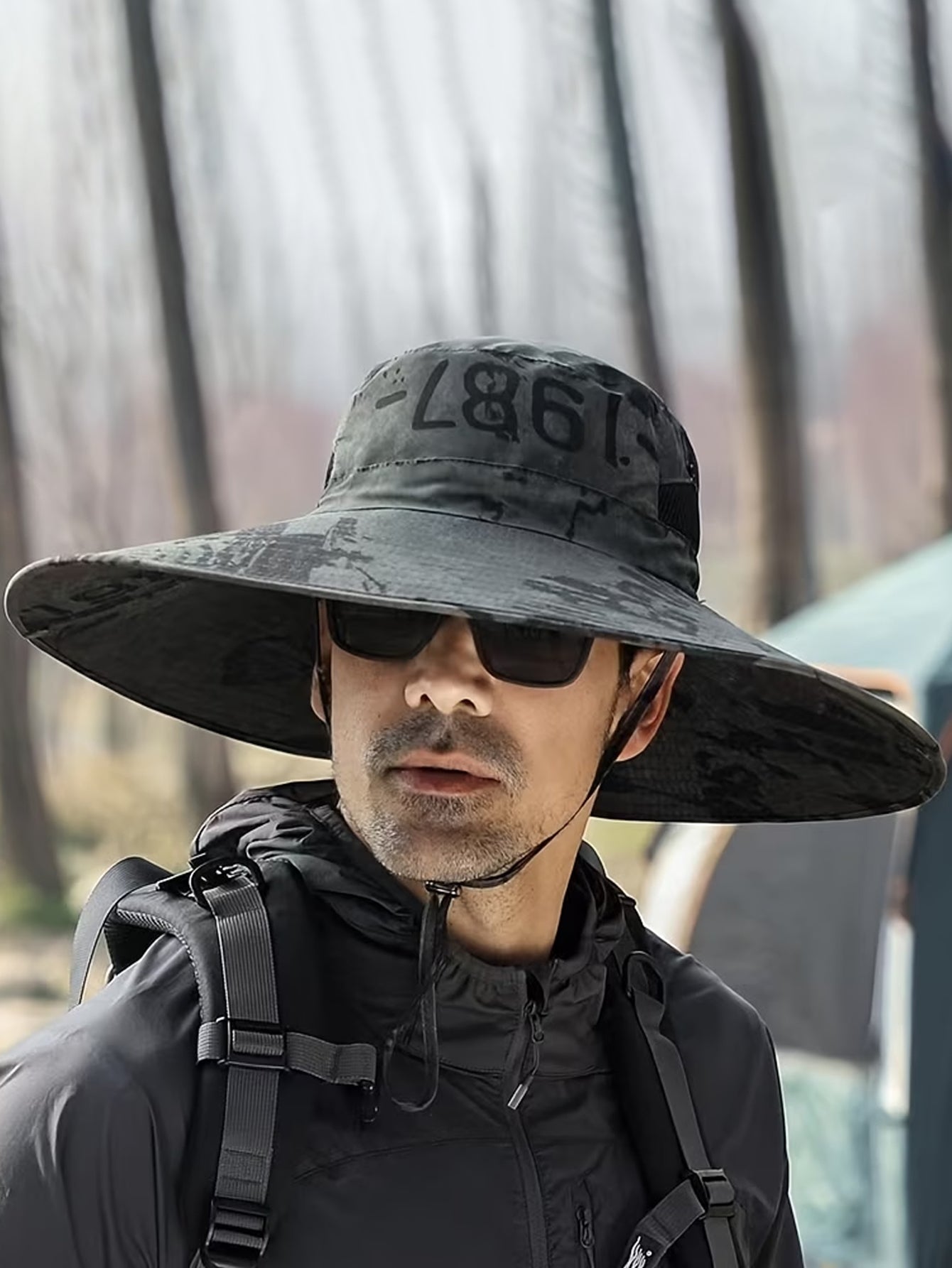 Extra-Wide Brim Breathable Bucket Hat Ideal For Outdoor Activities