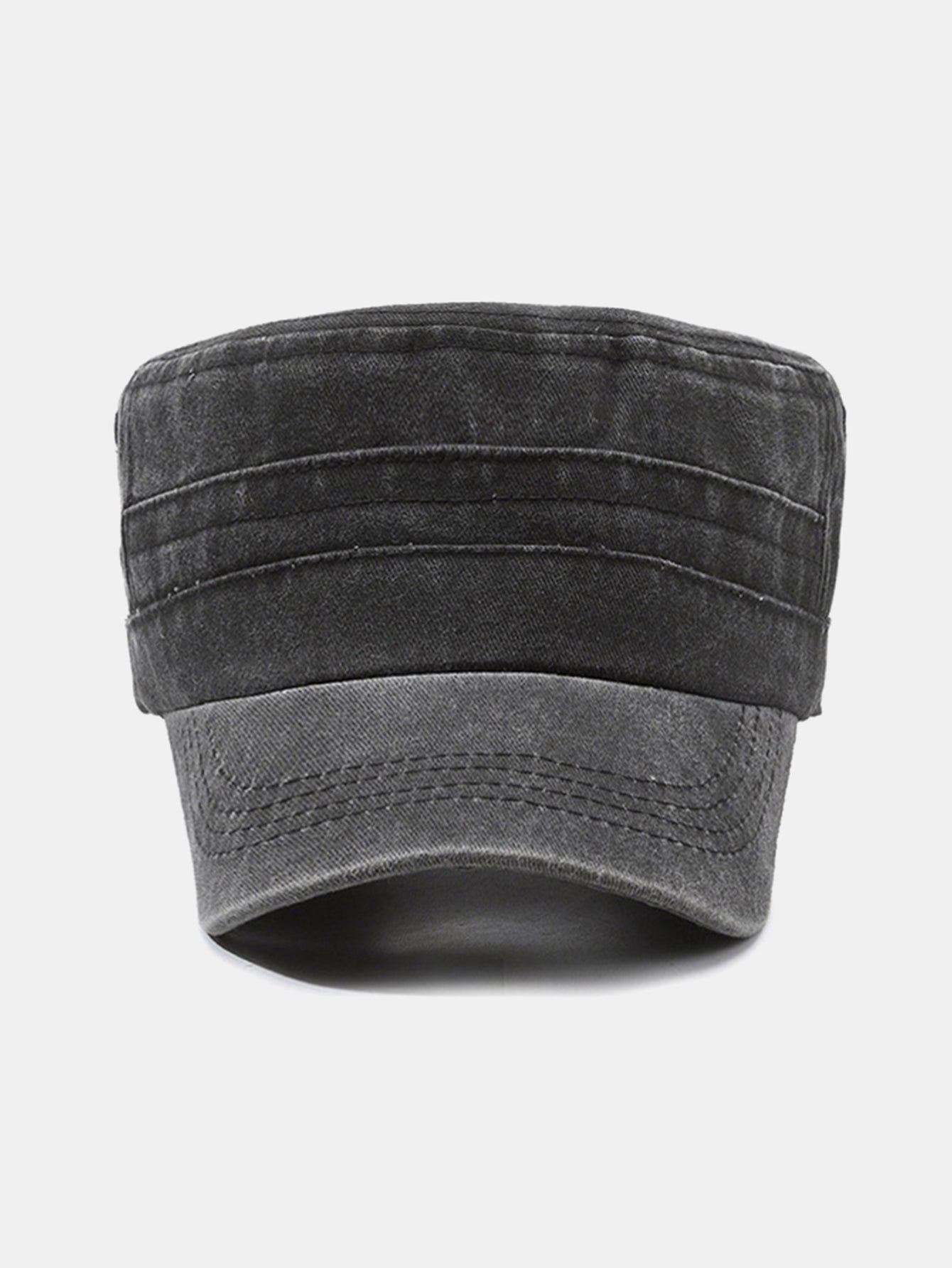 Fashionable Washed Distressed Flat Cap