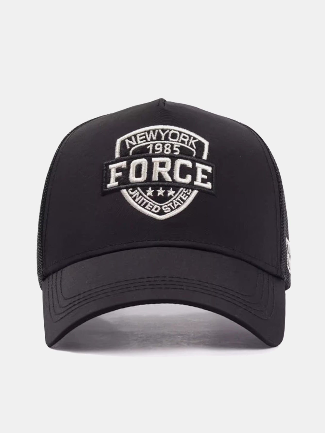 FORCE Letter Mesh Cap Outdoor Sun Hat