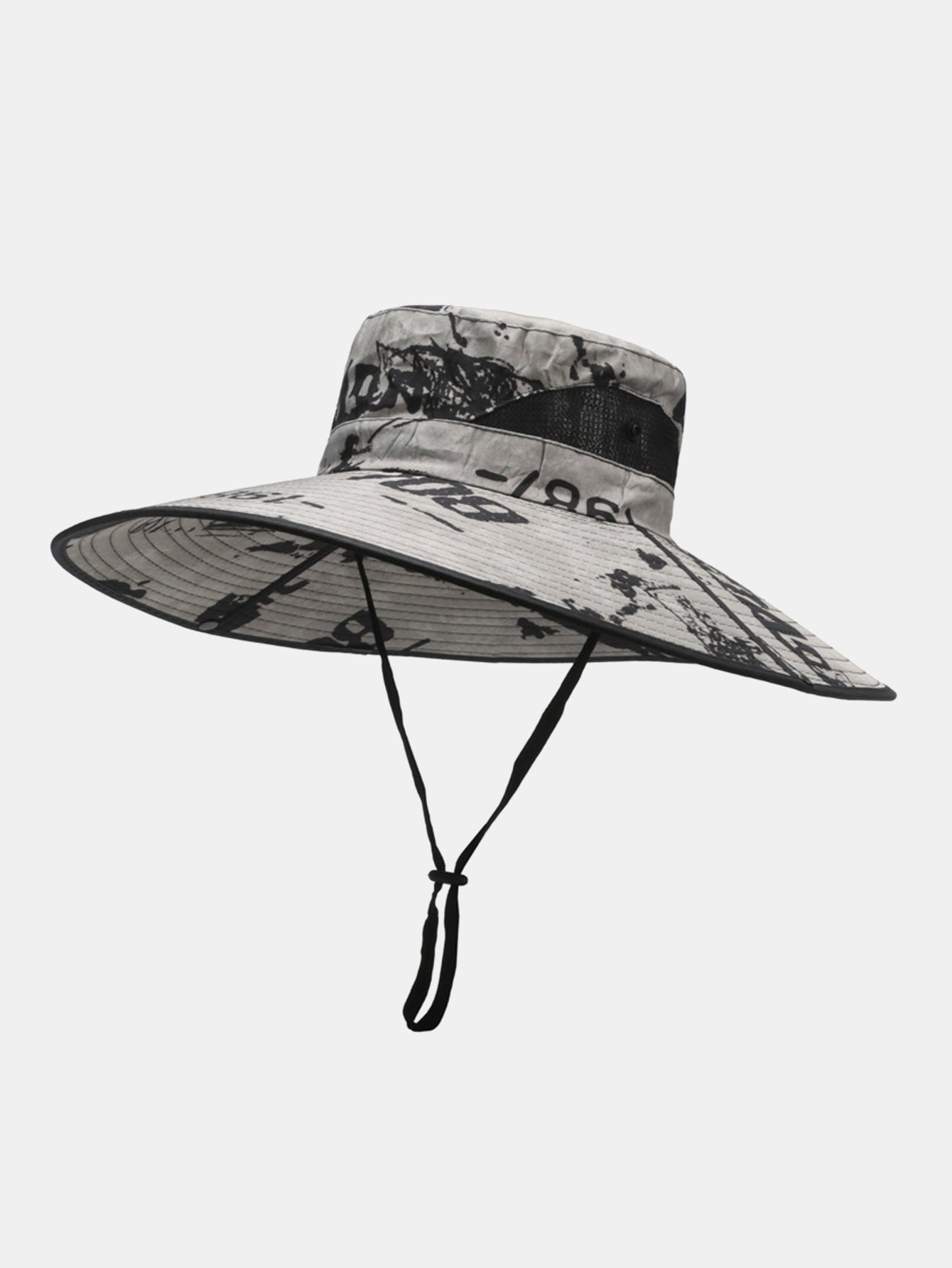 Extra-Wide Brim Breathable Bucket Hat Ideal For Outdoor Activities