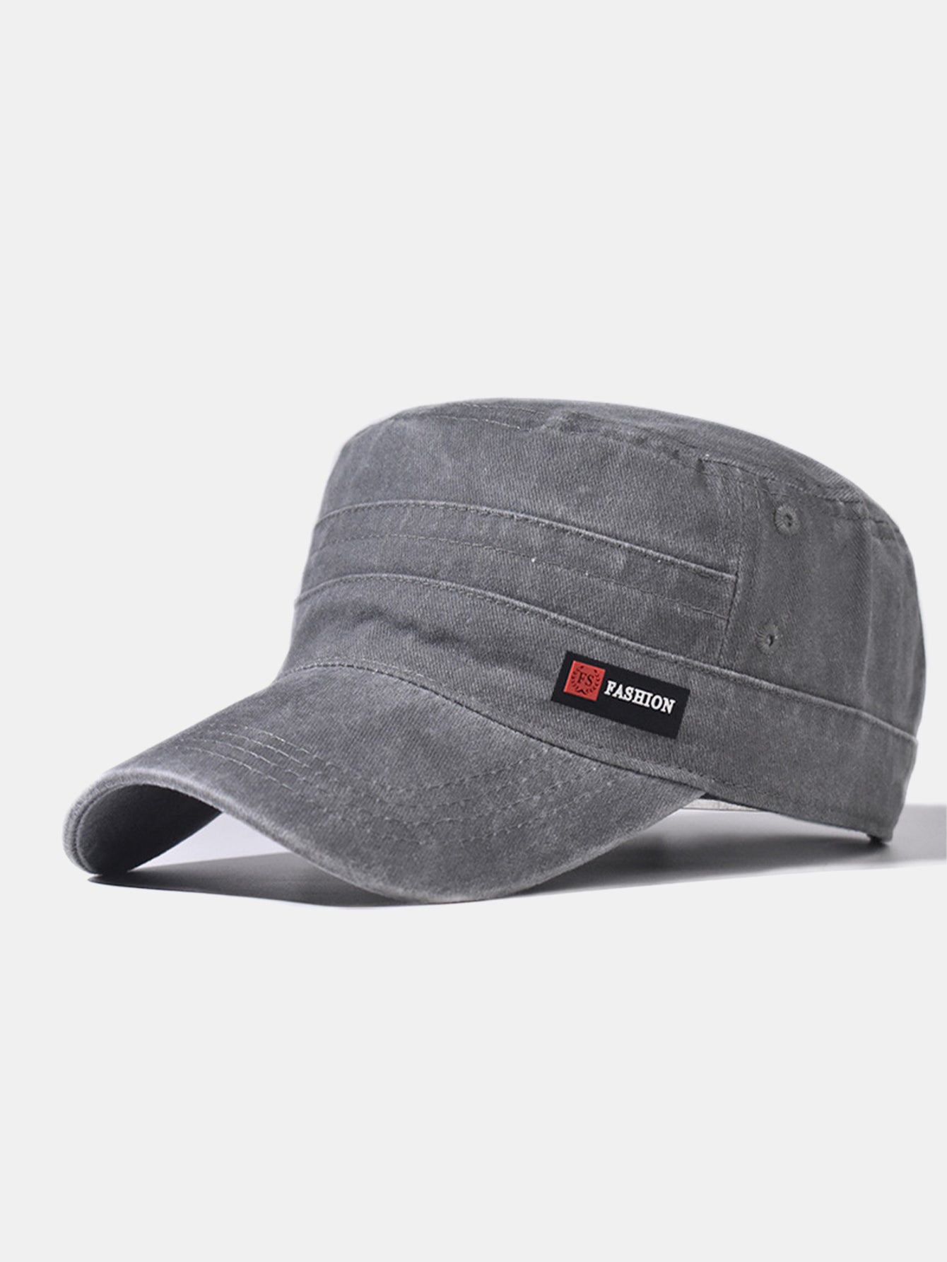 Fashionable Washed Distressed Flat Cap