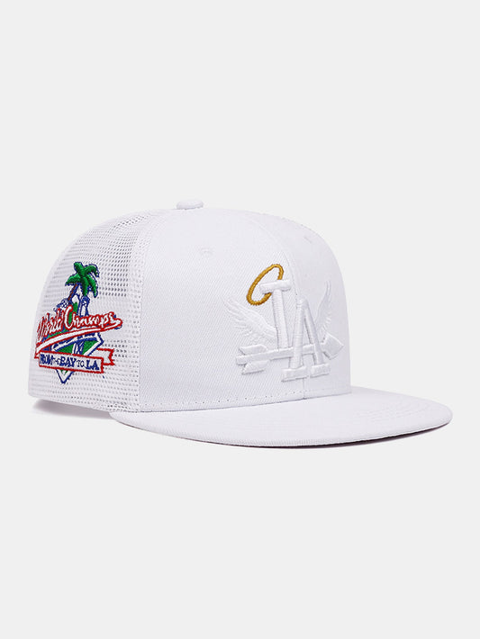 Letter Embroidery Street Style Baseball Cap