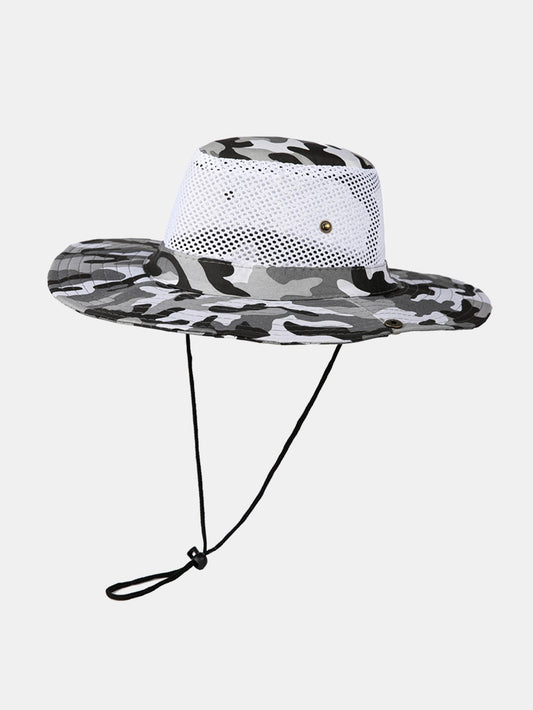 Casual Hiking Hat With A Wide Brim Perfect For Outdoor Sun Protection