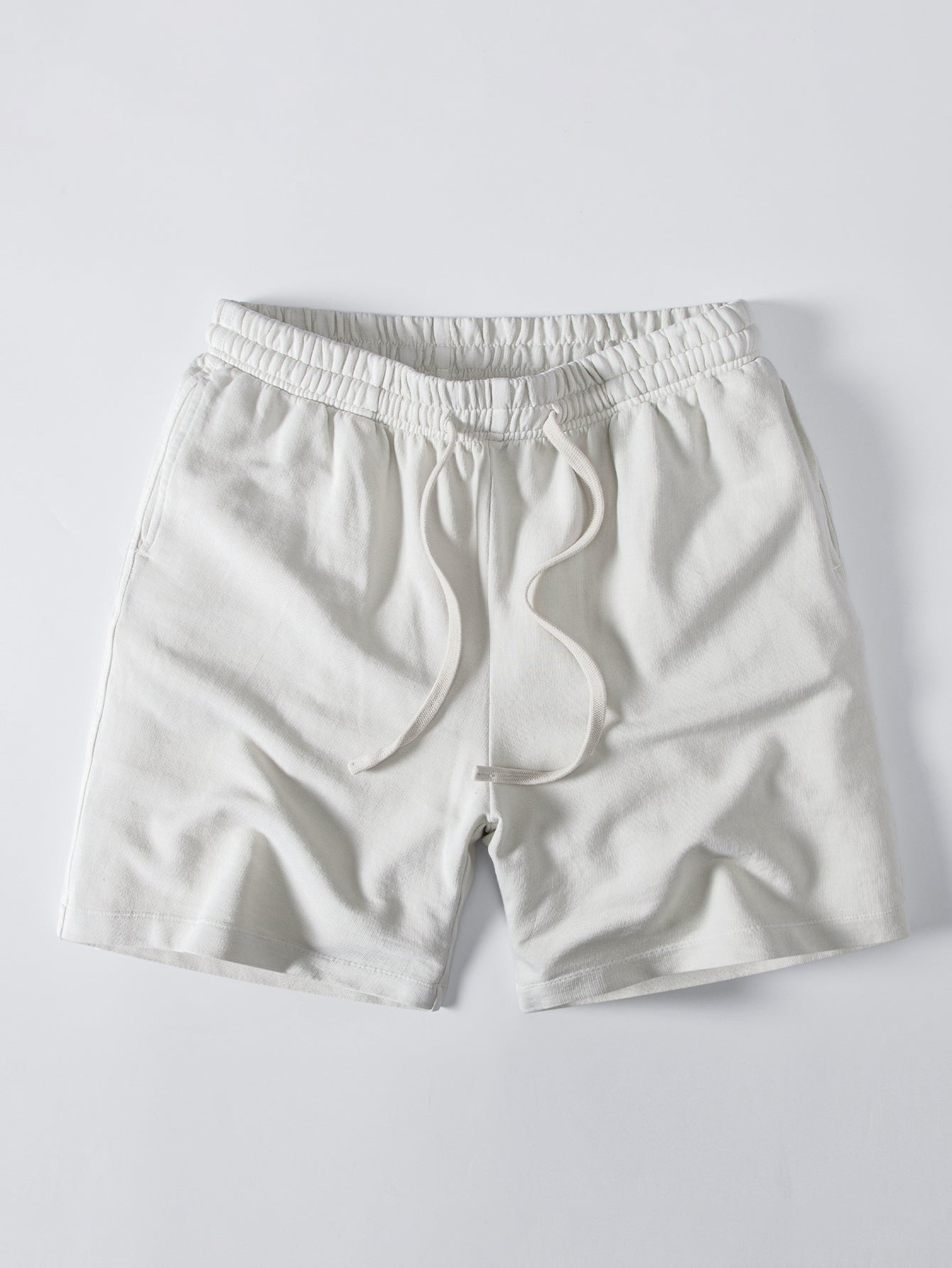 Washed Drawstring Shorts