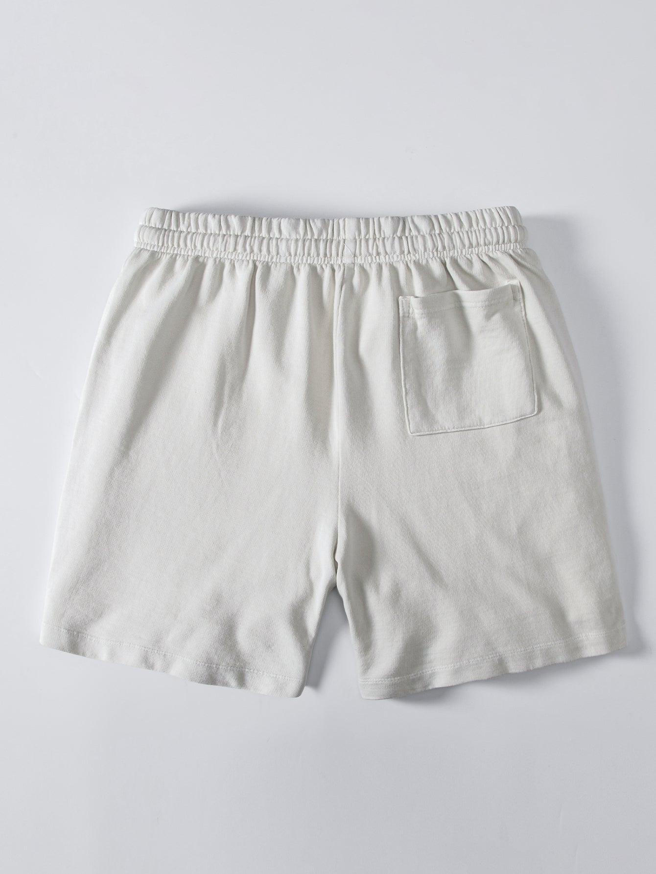 Washed Drawstring Shorts