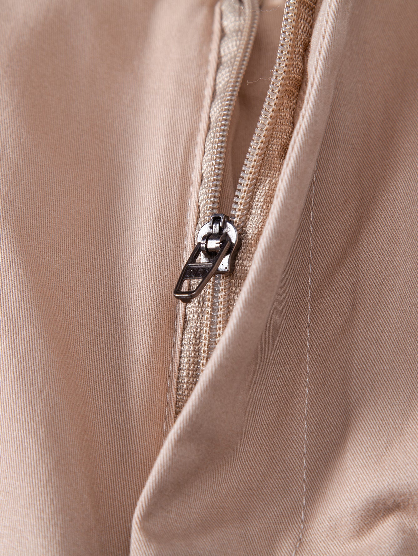 Elastic Waist Chino Shorts