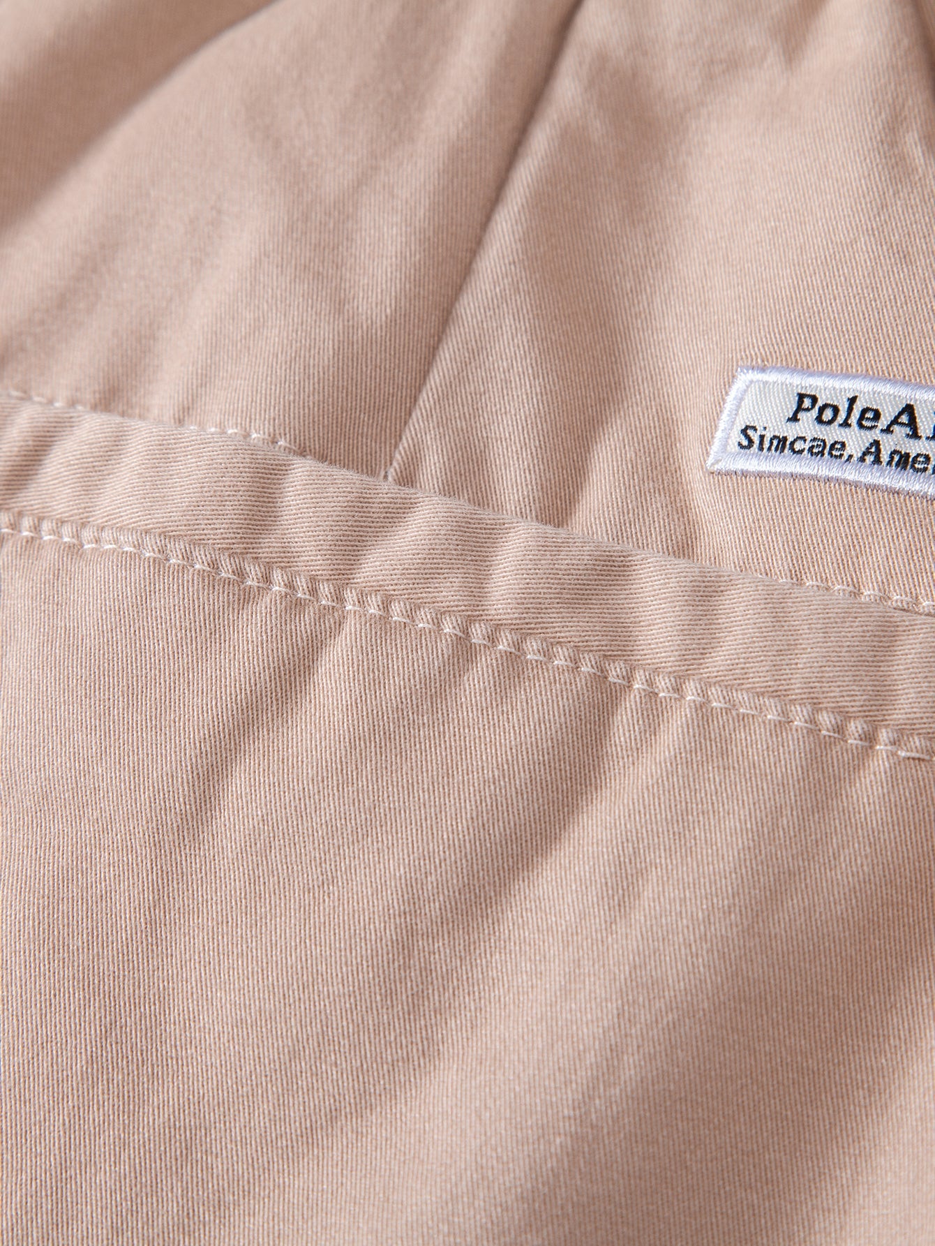 Elastic Waist Chino Shorts