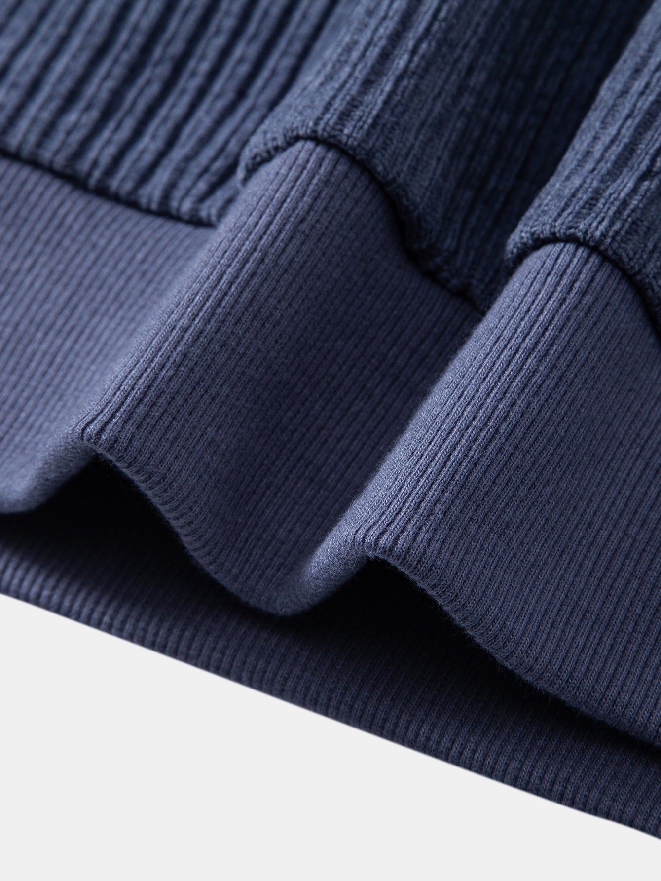 Contrast Trim Johnny Collar Polo Sweatshirt