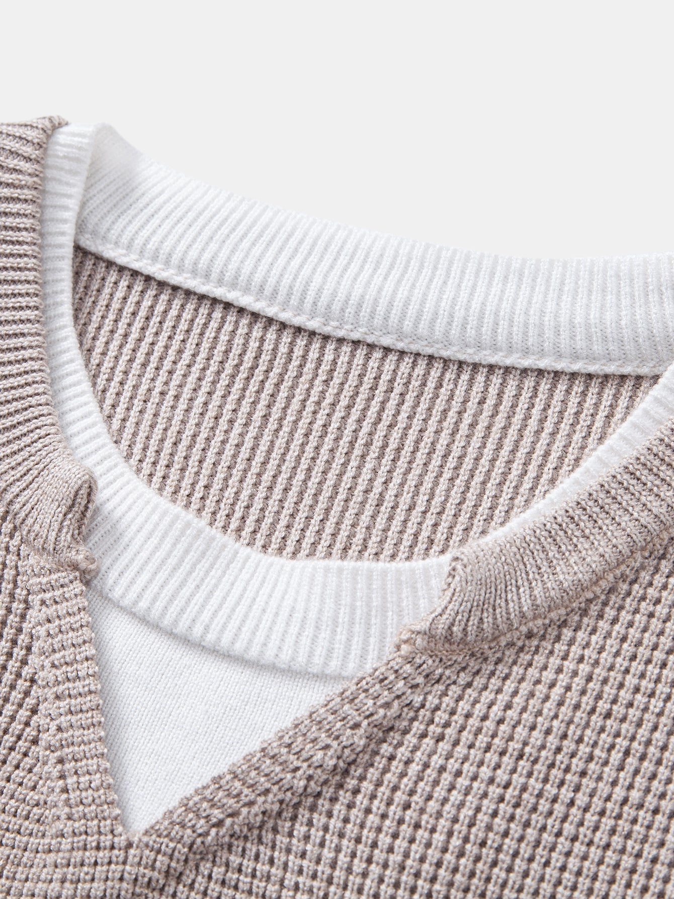 2 In 1 V-Neck Sweater