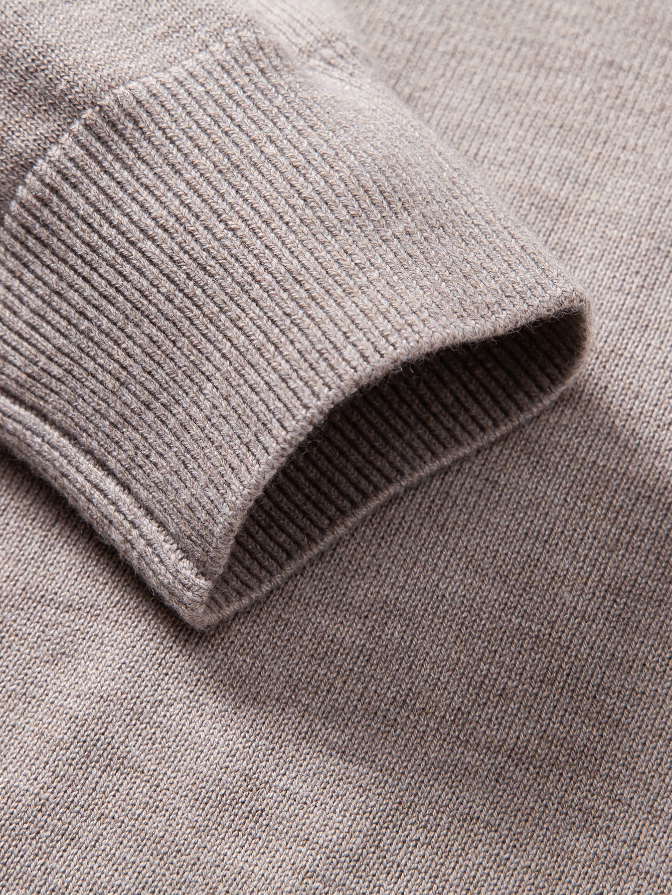 Long Sleeve 2 In 1 Split Neck Sweater