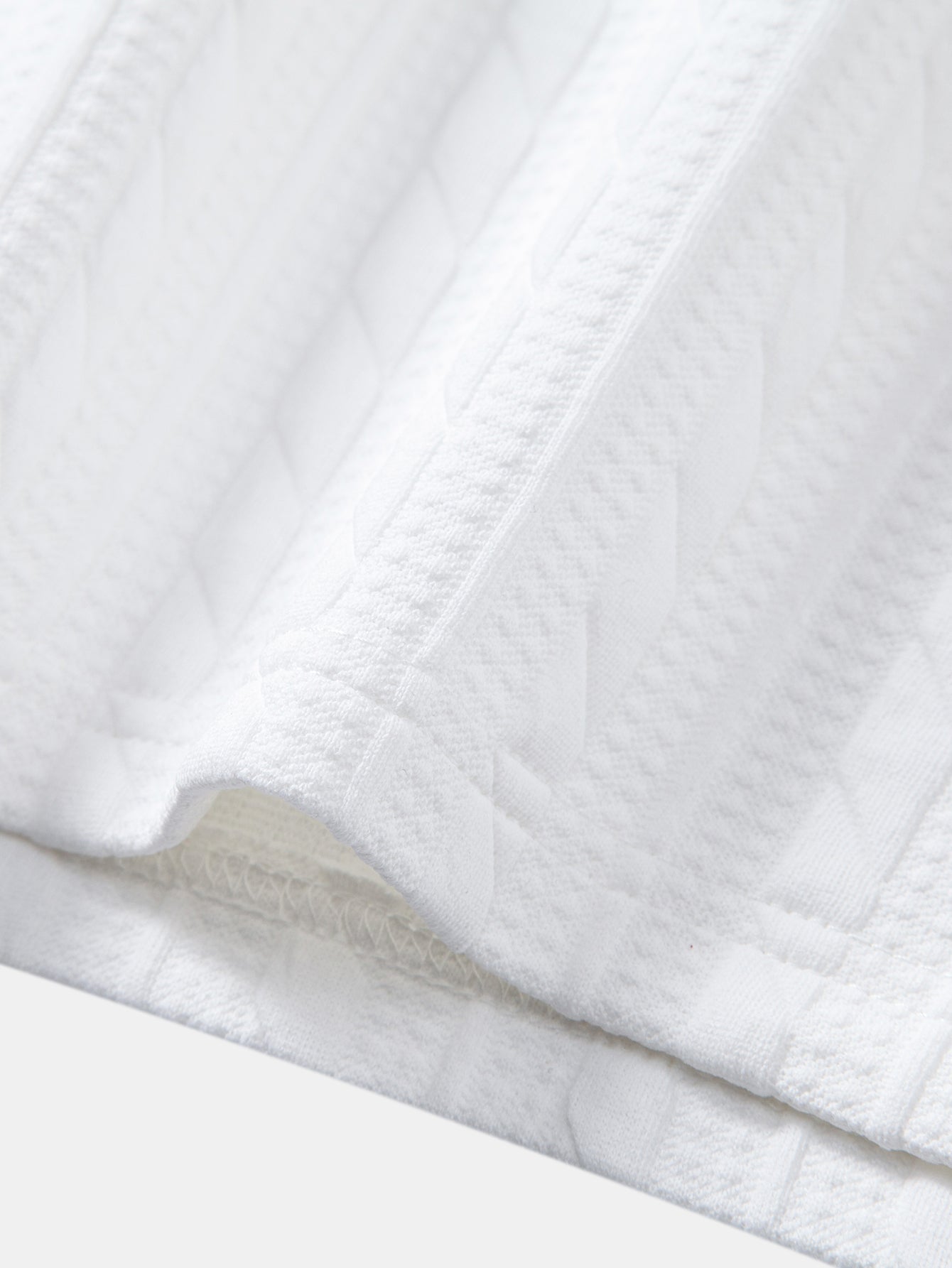 Relax Fit Twisted Jacquard T-Shirt