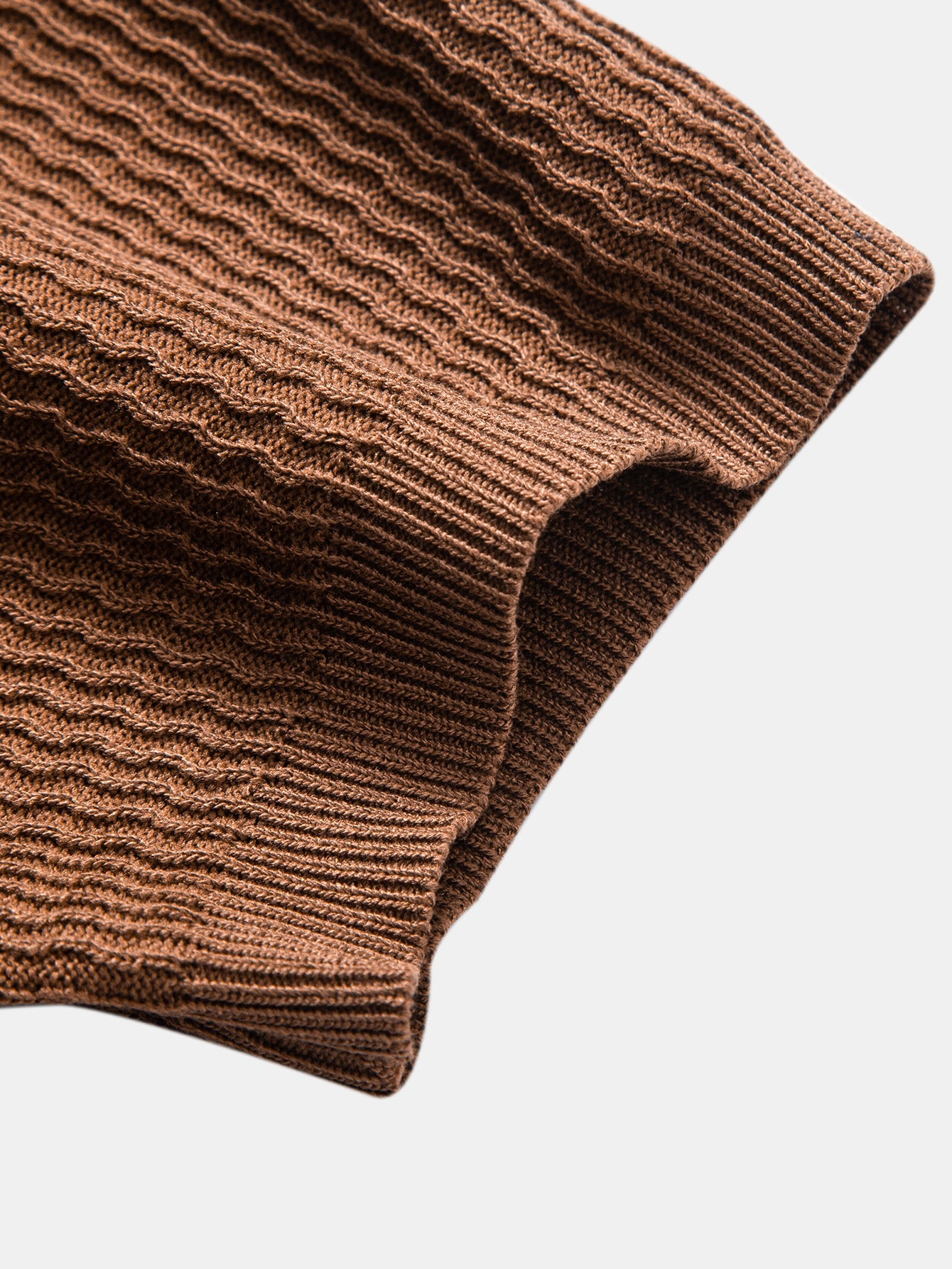 Textured Knit T-Shirt