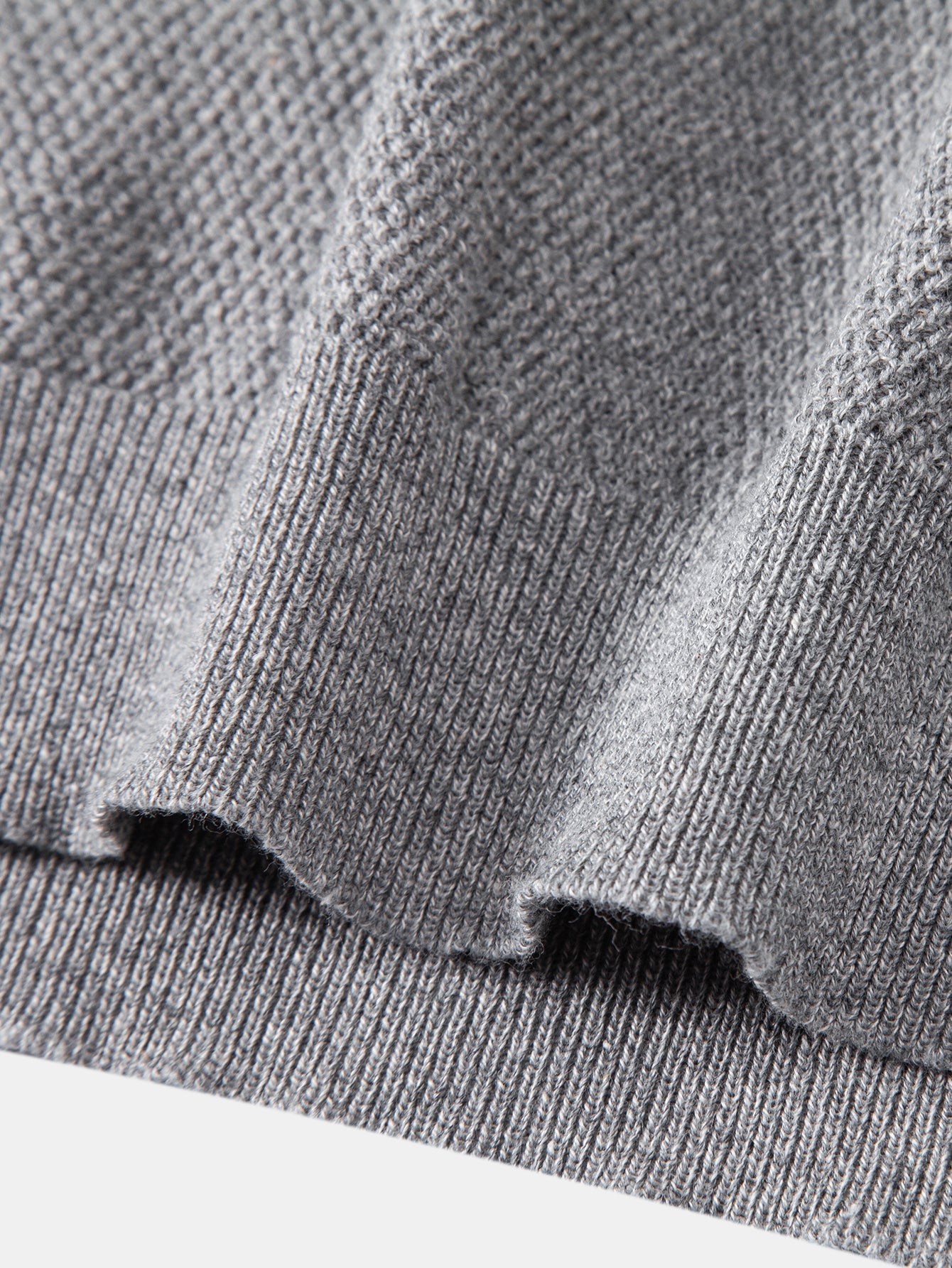 V-Neck Knit T-Shirt