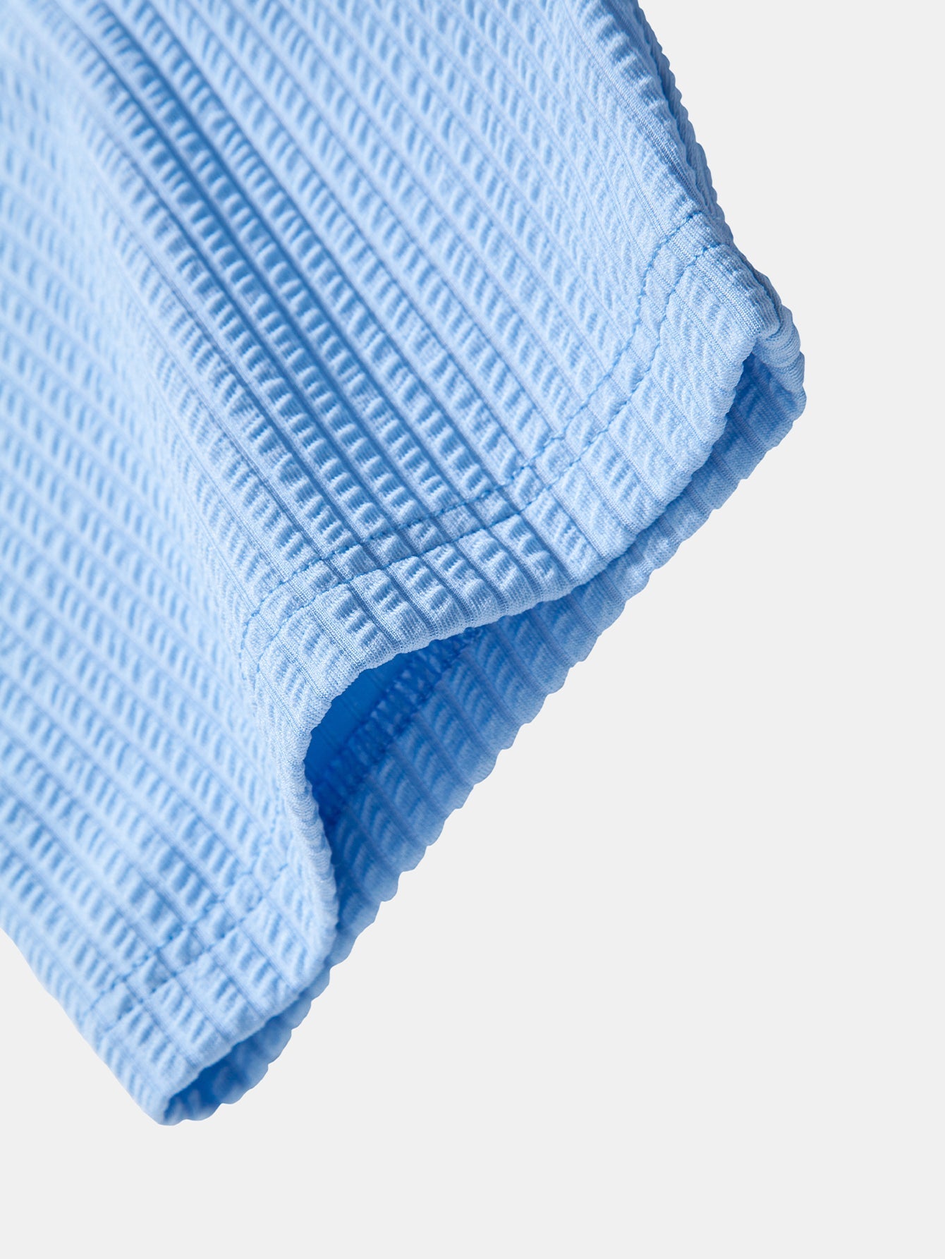Ribbed Mock Neck T-Shirt & Straight Leg Ribbed Pants