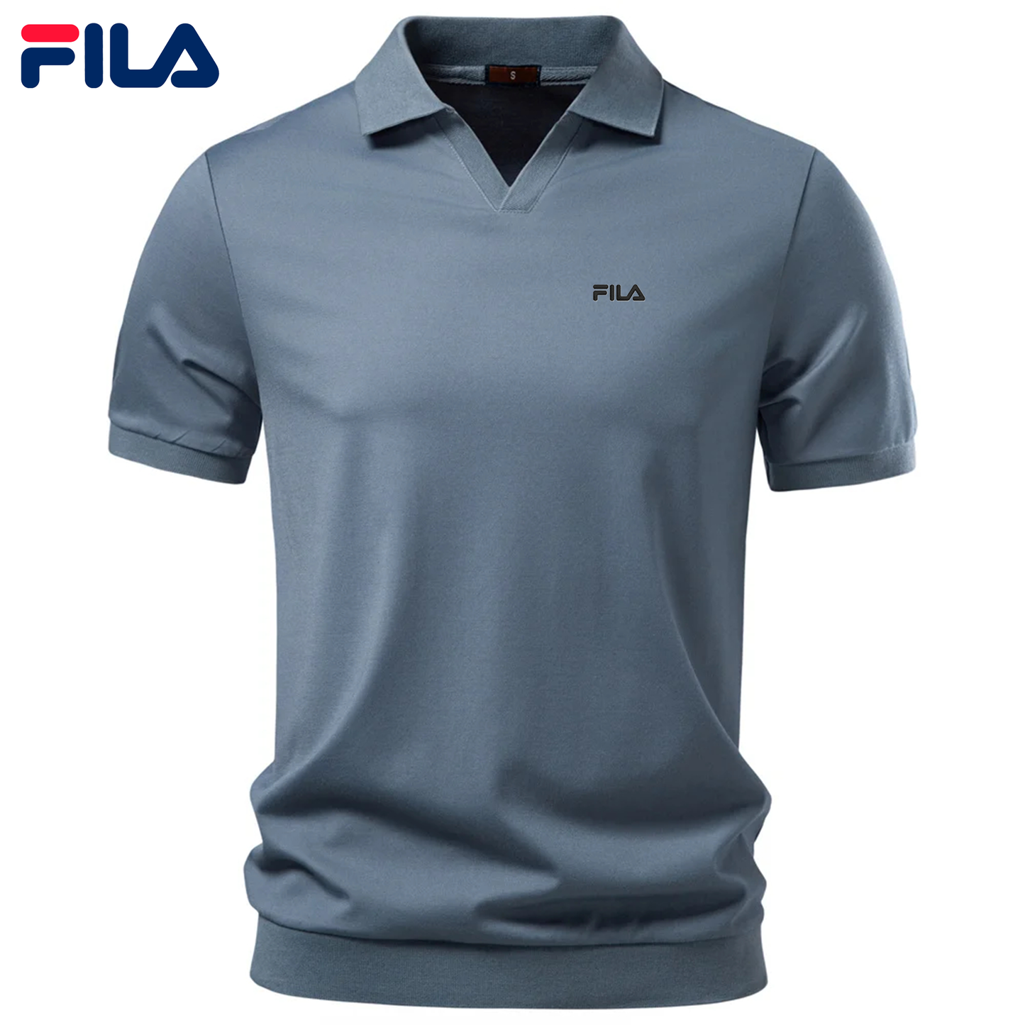 Men’s Seagull Collar Polo Shirt